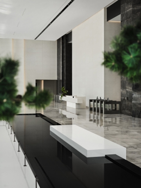 暖色系医生办公室装修风格图