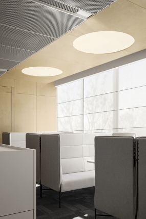 大气简约风格办公室装修图