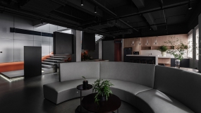 网红办公室装修效果图