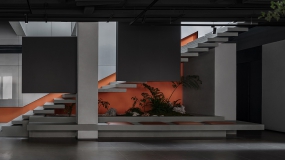 总裁办公室中式装修效果图