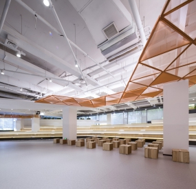 新中式高端办公室装修图