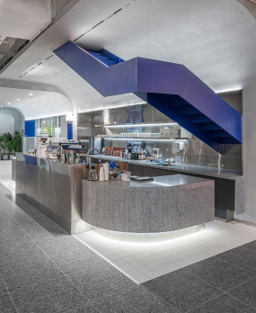 房地产不吊顶办公室装修效果图