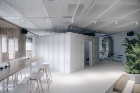 水泥风格办公装修图片