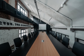 禅意极简老总办公室装修实景图