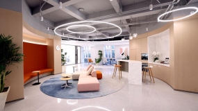 金融公司办公室装修案例