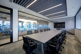 港式装修老板和总经理办公室效果图