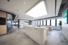 办公室过道吊顶装修效果图