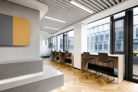 新中式办公室豪华装修图