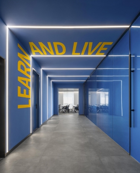 现代中式办公装修图片大全图