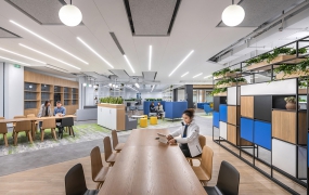 办公室装修现代风格效果图