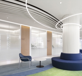 简约小型办公司装修图片