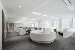 小面积的办公室装修图