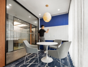 办公室装修小面积创意图