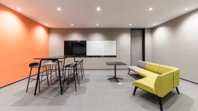 新媒体公司办公室装修效果图