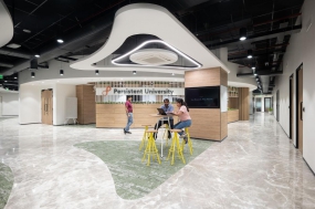 简单大方办公室装修图