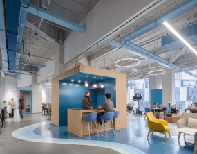 日系装修风格办公室图