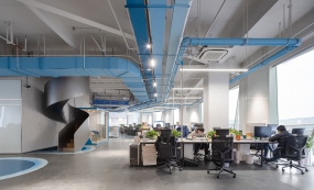 小米总部办公室装修图