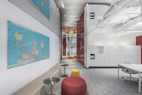 办公室简洁装修图片