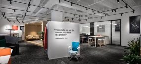 办公装修复古水泥效果图大全