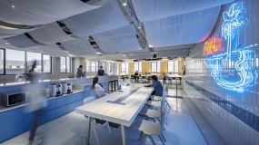 四层办公楼装修效果图