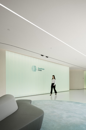 小型展示厅办公室装修效果图