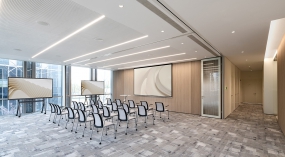 最火的办公室装修风格效果图