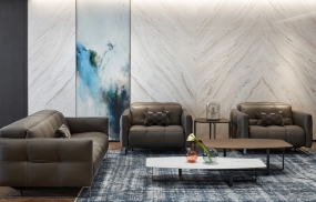 没有吊顶的办公室装修效果图