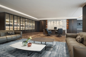 办公小空间装修效果图