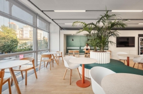 简约简单办公室装修风格图