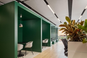 港中式办公室装修效果图