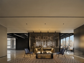 简单大方的办公室装修