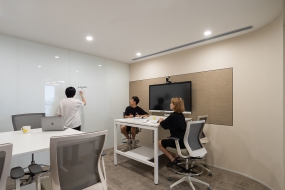 开放式办公场所装修实景