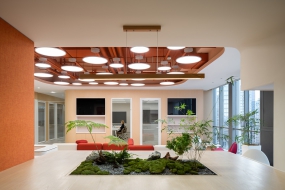 灰色董事长办公室装修图