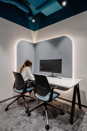 私募基金办公室装修效果图