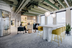 办公室简单装修风格效果图不吊顶