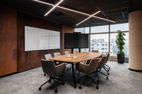 豪华办公室会议室装修效果图