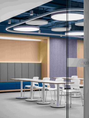 中式小面积办公室装修图