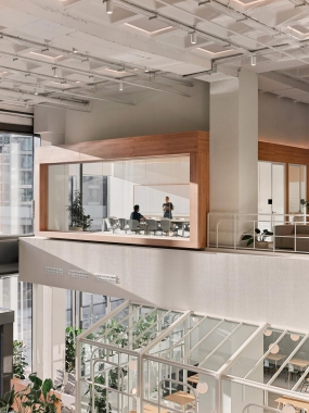 办公室工装吊顶装修效果图