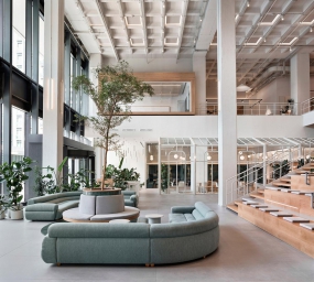 领导办公室简约装修图