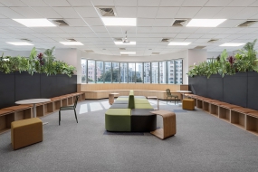 总裁办公室现代装修效果图