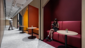 陕西简易办公装修效果图