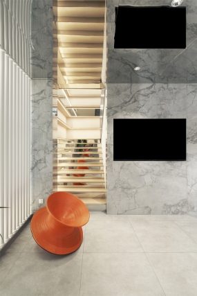 北欧风格办公区装修图