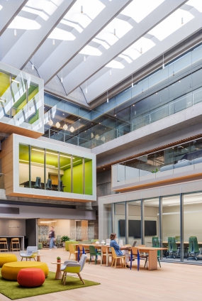 甲级办公室装修效果图