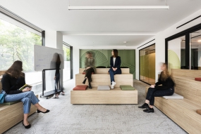 办公装修简约风效果