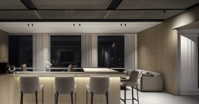 开放式办公室隔断装修效果图大全