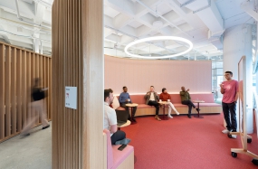 韩国公司办公室装修图