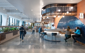 新能源汽车重庆办公楼装修图