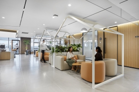 新中式轻奢风格装修办公室图