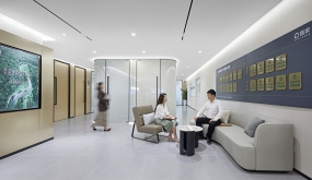 办公室装修看起来高大上效果