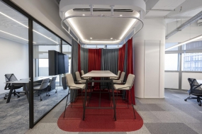 200平米复古办公室装修风格图